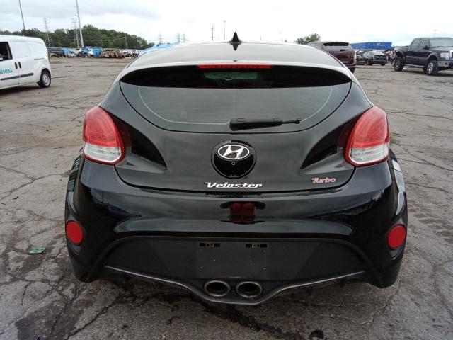 KMHTC6AE5GU249765 - 2016 HYUNDAI VELOSTER TURBO BLACK photo 6