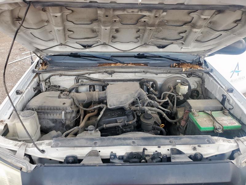 5TFNX4CN2EX040823 - 2014 TOYOTA TACOMA WHITE photo 11