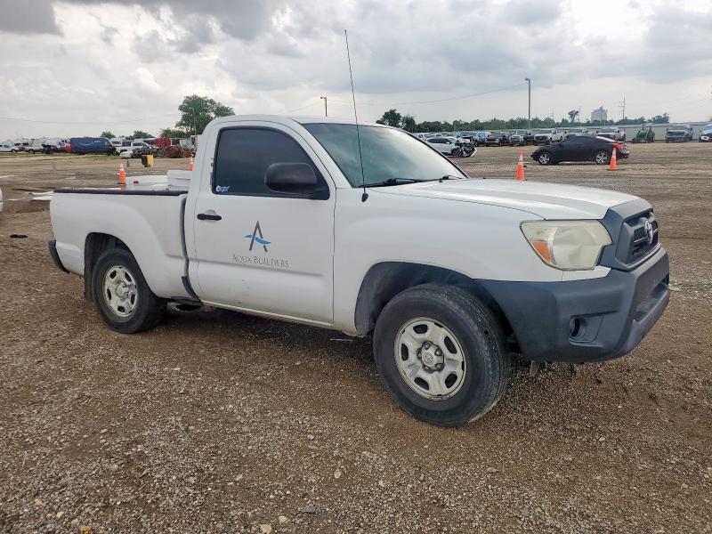 5TFNX4CN2EX040823 - 2014 TOYOTA TACOMA WHITE photo 4