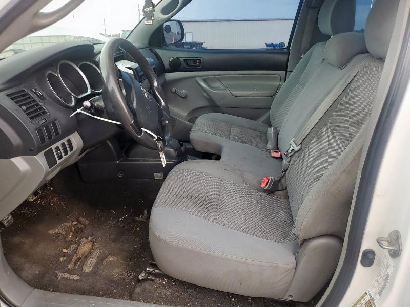 5TFNX4CN2EX040823 - 2014 TOYOTA TACOMA WHITE photo 7