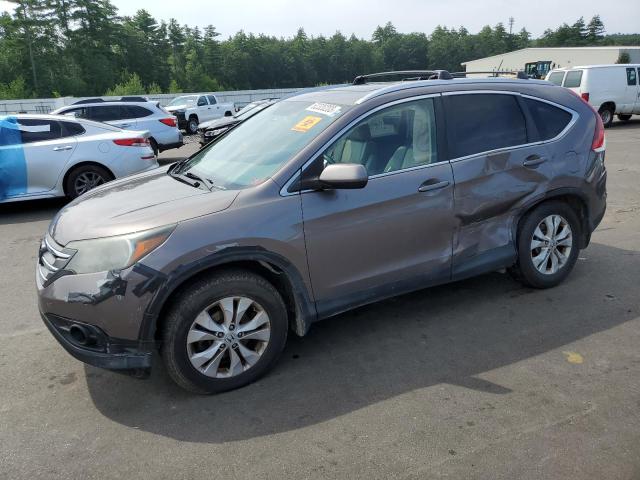 5J6RM4H73DL031343 - 2013 HONDA CR-V EXL GRAY photo 1