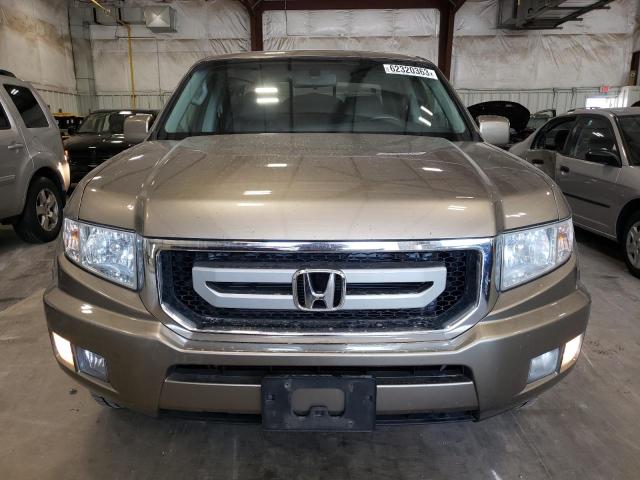 5FPYK16599B102604 - 2009 HONDA RIDGELINE RTL BEIGE photo 5