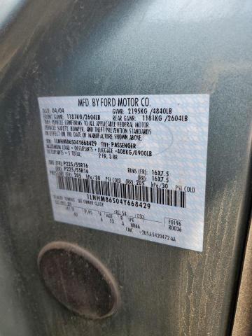 1LNHM86S04Y668429 - 2004 LINCOLN LS 绿色 照片 12