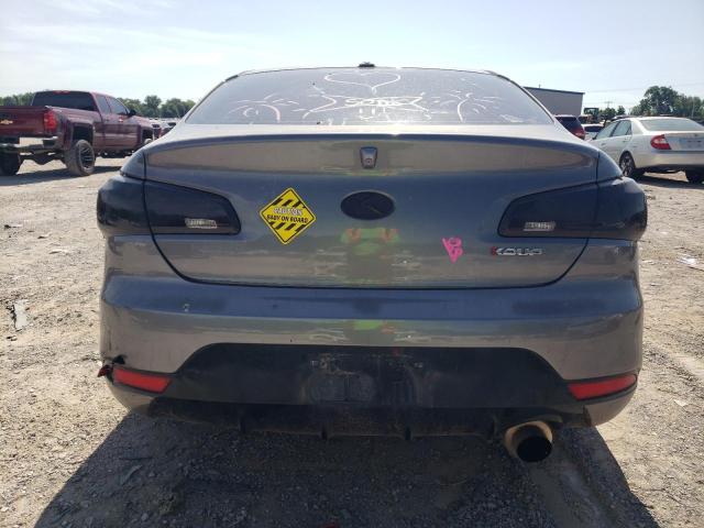 KNAFX6A82E5202312 - 2014 KIA FORTE EX GRAY photo 6