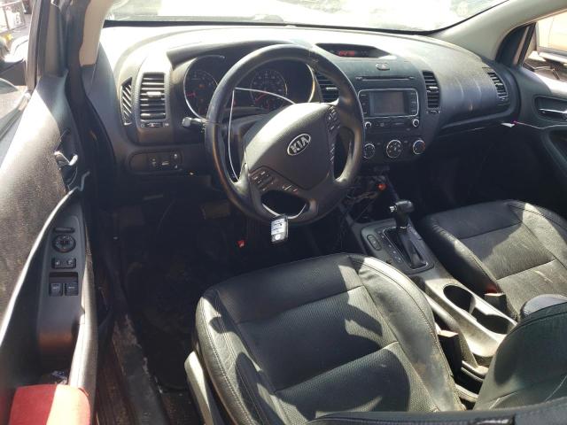KNAFX6A82E5202312 - 2014 KIA FORTE EX GRAY photo 8