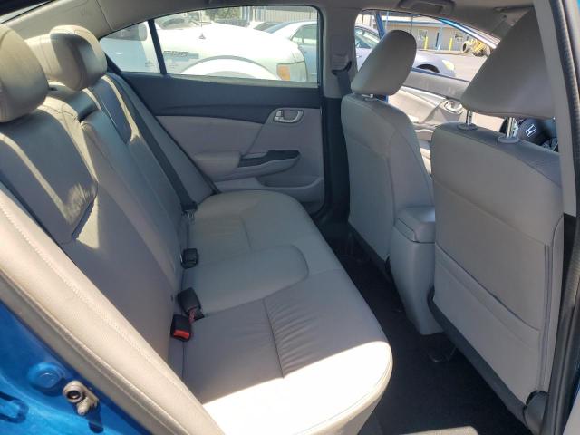 2HGFB2F94FH527714 - 2015 HONDA CIVIC EXL BLUE photo 10