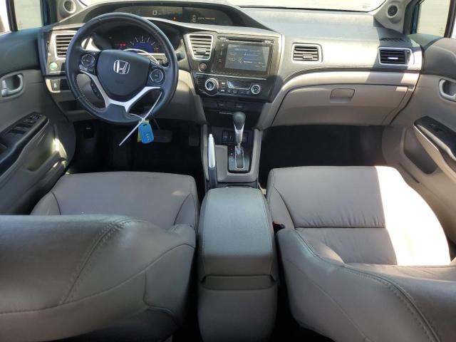 2HGFB2F94FH527714 - 2015 HONDA CIVIC EXL BLUE photo 8