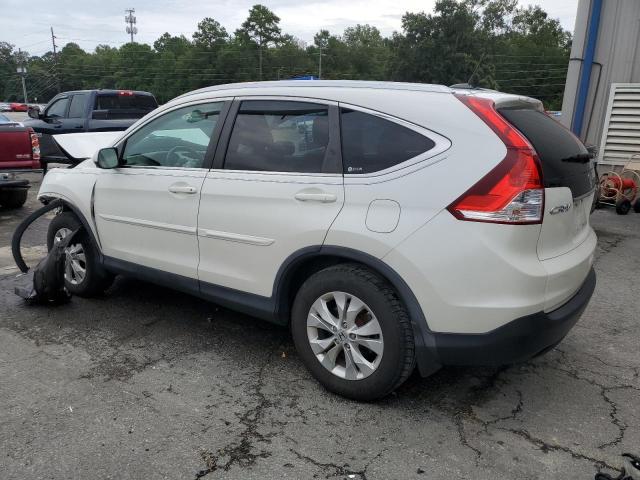 5J6RM4H78CL045902 - 2012 HONDA CR-V EXL WHITE photo 2