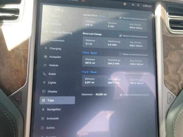 5YJXCBE22KF181988 - 2019 TESLA MODEL X BLACK photo 9