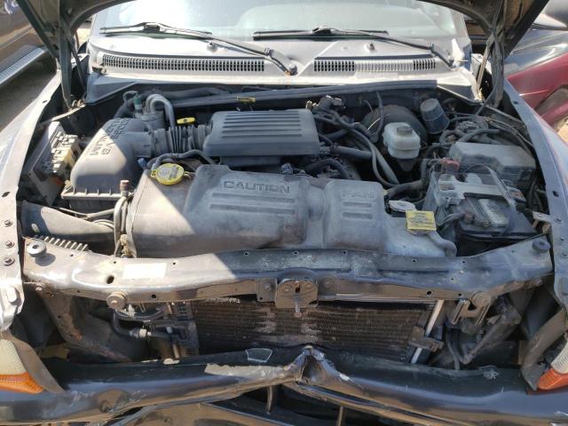 1B7GG2AN6YS645638 - 2000 DODGE DAKOTA QUAD BLACK photo 11