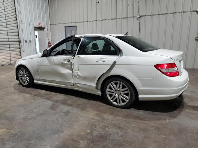 WDDGF54X29F200685 - 2009 MERCEDES-BENZ C 300 WHITE photo 2