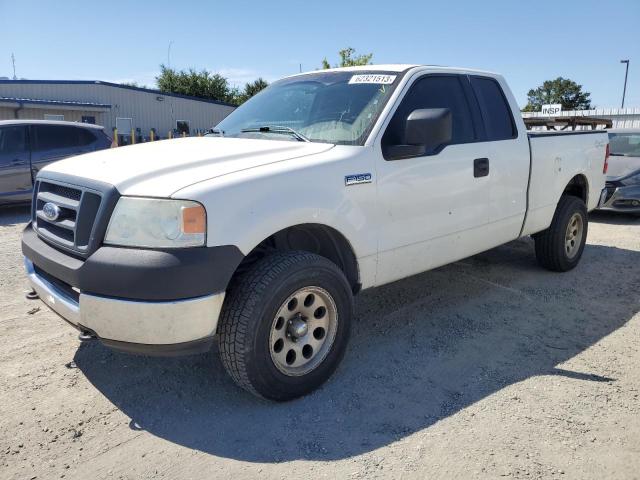 1FTRX14W85FA97265 - 2005 FORD F150 WHITE photo 1