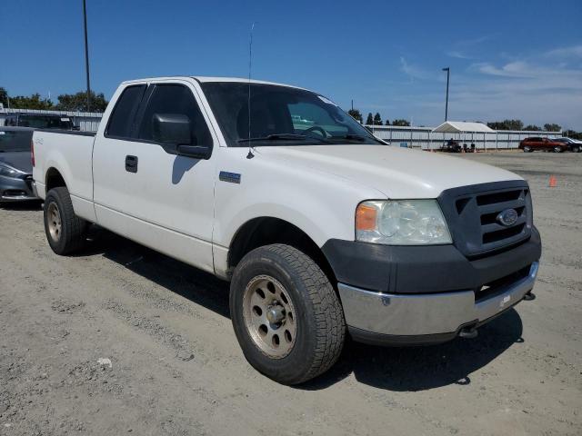 1FTRX14W85FA97265 - 2005 FORD F150 WHITE photo 4