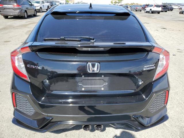 SHHFK7H90JU413215 - 2018 HONDA CIVIC SPORT TOURING BLACK photo 6