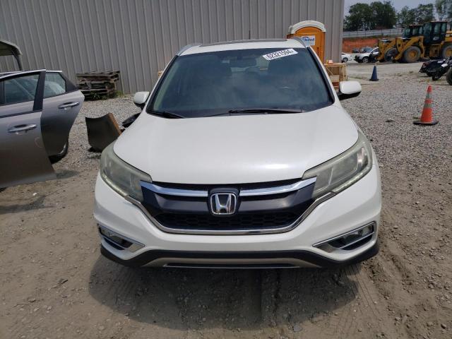 5J6RM4H79FL055214 - 2015 HONDA CR-V EXL WHITE photo 5