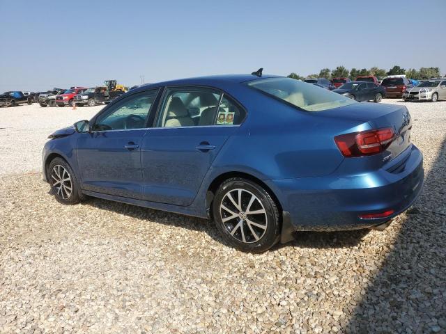 3VWDB7AJ6HM227727 - 2017 VOLKSWAGEN JETTA SE BLUE photo 2