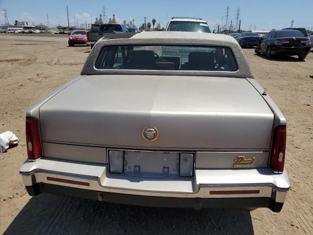 1G6EL1152JU629222 - 1988 CADILLAC ELDORADO GOLD photo 6