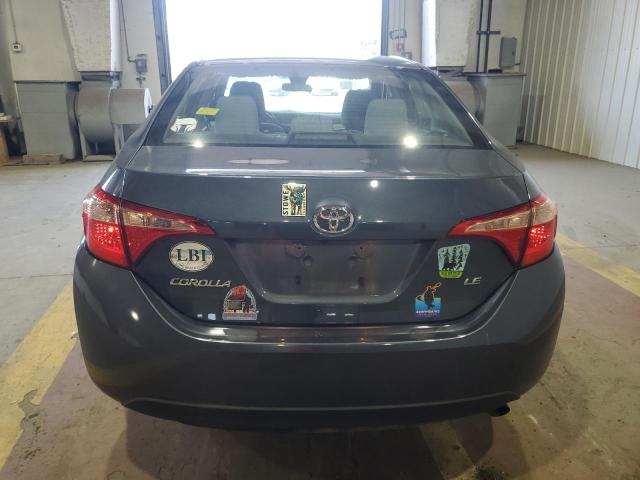 2T1BURHE9JC049075 - 2018 TOYOTA COROLLA L GRAY photo 6