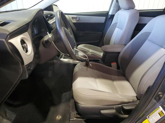 2T1BURHE9JC049075 - 2018 TOYOTA COROLLA L GRAY photo 7