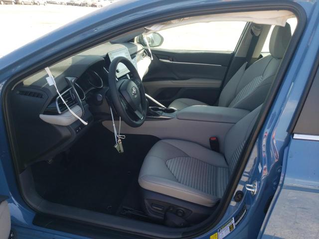 4T1G11AK0PU153025 - 2023 TOYOTA CAMRY SE NIGHT SHADE BLUE photo 7