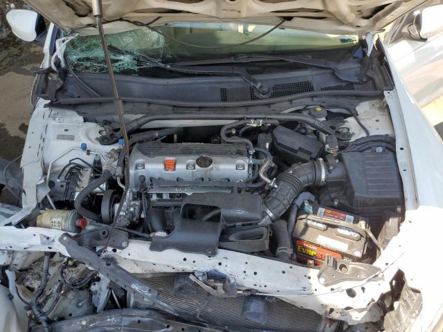 1HGCS1B85CA005324 - 2012 HONDA ACCORD EXL WHITE photo 11