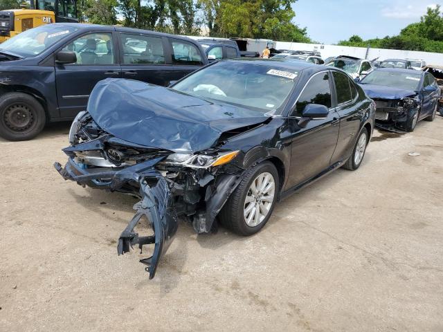 4T1B11HK3JU644695 - 2018 TOYOTA CAMRY L BLUE photo 1