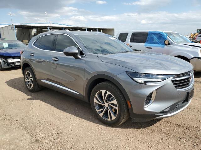 LRBFZPR41MD055035 - 2021 BUICK ENVISION ESSENCE Մոխրագույն լուսանկար 4