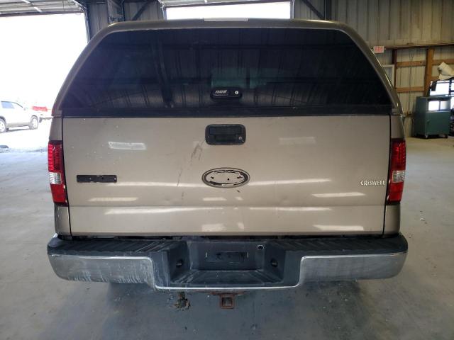 1FTPW14524KA93901 - 2004 FORD F150 SUPERCREW TAN photo 6