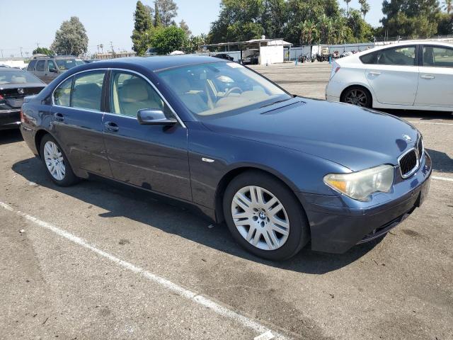 WBAGL63413DP66868 - 2003 BMW 745 I BLUE photo 4