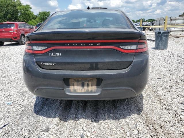 1C3CDFAA0DD197864 - 2013 DODGE DART SE BLACK photo 6