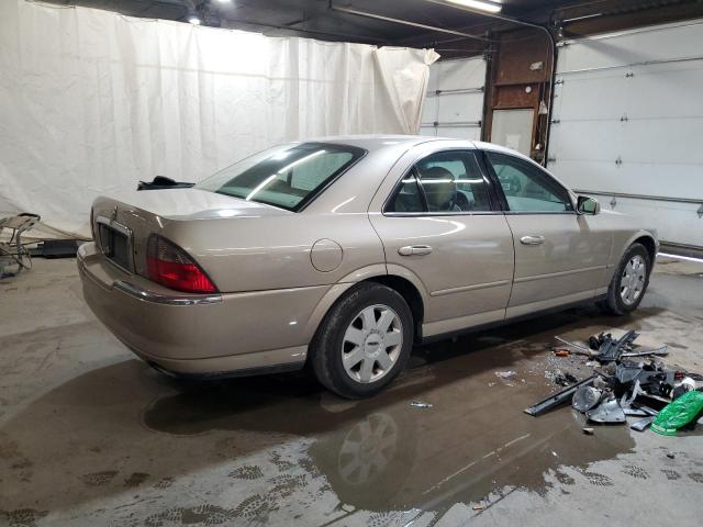 1LNHM86S45Y614407 - 2005 LINCOLN LS 金色 照片 3