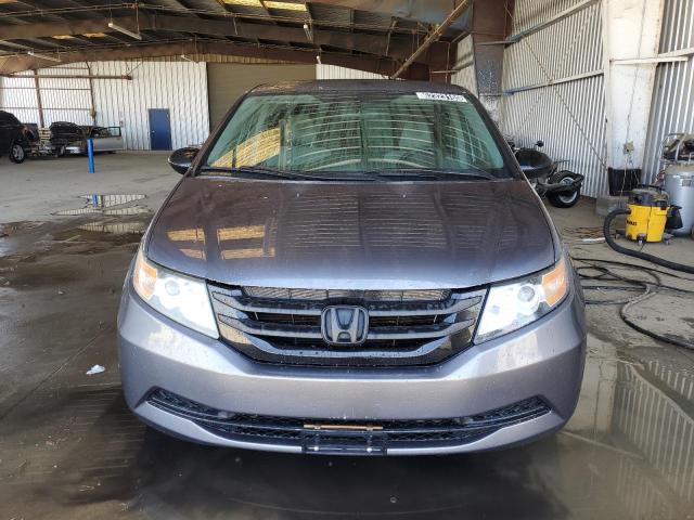 5FNRL5H28EB048324 - 2014 HONDA ODYSSEY LX GRAY photo 5