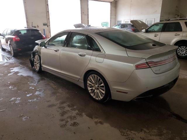 3LN6L2G96DR801311 - 2013 LINCOLN MKZ SILVER photo 2