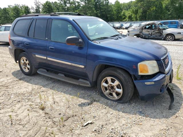 1GKDT13SX22453453 - 2002 GMC ENVOY BLUE photo 4