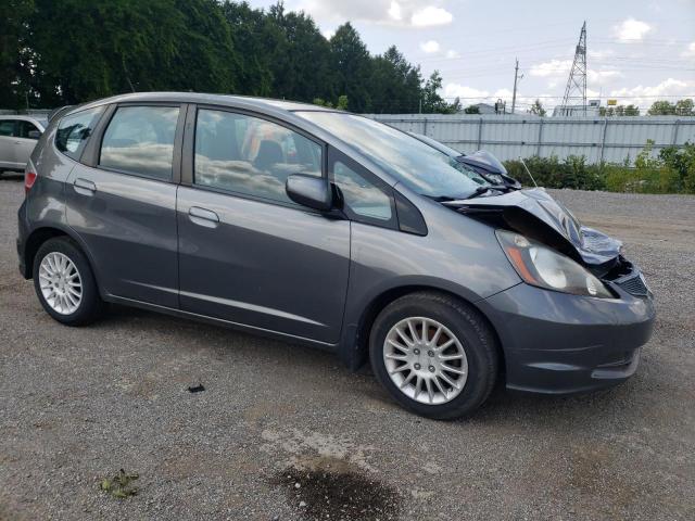 JHMGE8H55BC801084 - 2011 HONDA FIT SPORT GRAY photo 4