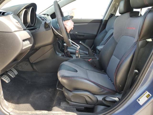 JM1BK34M071765800 - 2007 MAZDA SPEED 3 BLUE photo 7