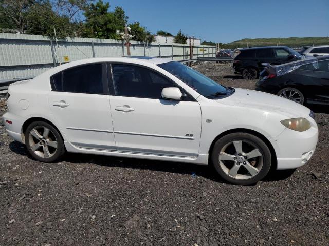 JM1BK323941187296 - 2004 MAZDA MAZDA3 S WHITE photo 4