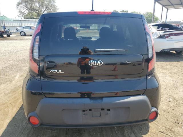 KNDJN2A20G7319210 - 2016 KIA SOUL BLACK photo 6