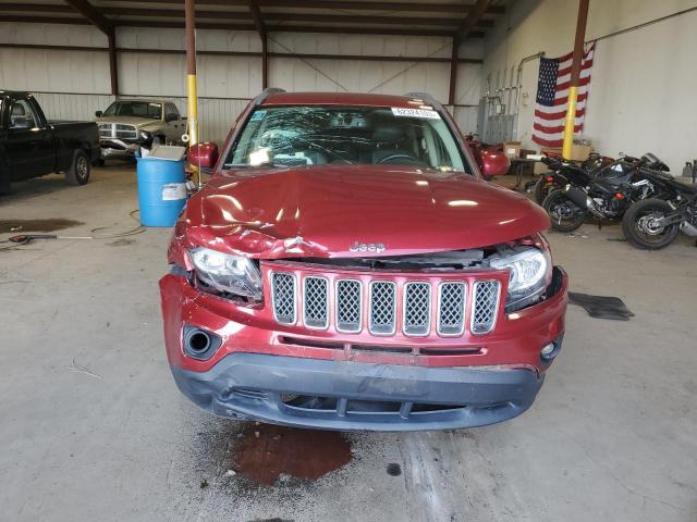 1C4NJDEB3ED810226 - 2014 JEEP COMPASS LATITUDE BURGUNDY photo 5