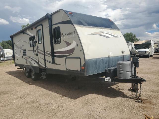 4YDT25126GT412563 - 2016 KEYSTONE PASSPORT TAN photo 1