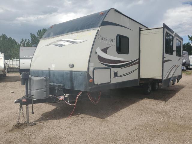 4YDT25126GT412563 - 2016 KEYSTONE PASSPORT TAN photo 2