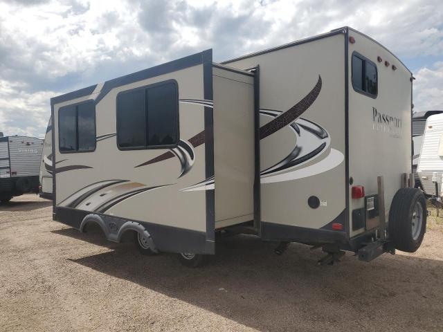 4YDT25126GT412563 - 2016 KEYSTONE PASSPORT TAN photo 3