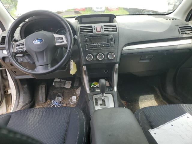 JF2SJCBC1EH453651 - 2014 SUBARU FORESTER 2.5I PREMIUM WHITE photo 8