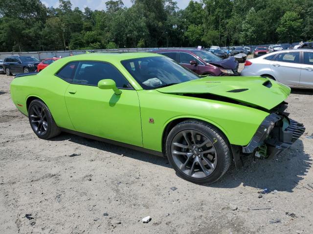2C3CDZFJ7PH527176 - 2023 DODGE CHALLENGER R/T SCAT PACK GREEN photo 4