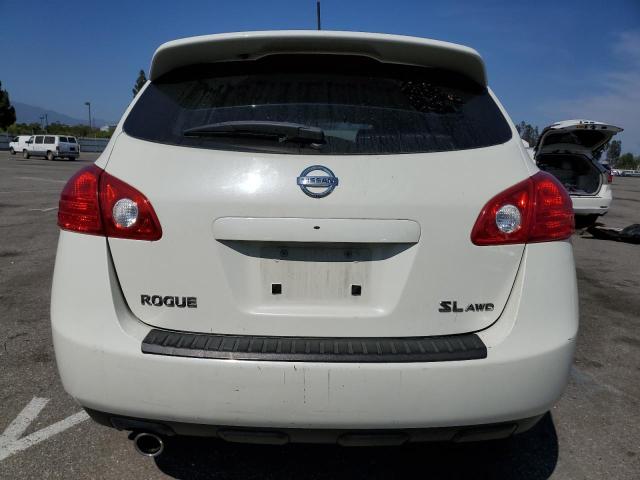 JN8AS58V28W138356 - 2008 NISSAN ROGUE S WHITE photo 6