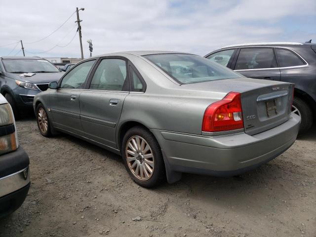 YV1TS592161446146 - 2006 VOLVO S80 2.5T TEAL photo 2