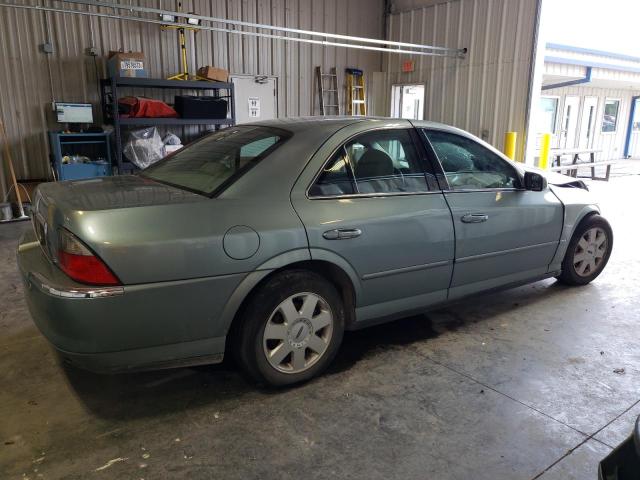 1LNHM86S64Y672078 - 2004 LINCOLN LS TEAL photo 3