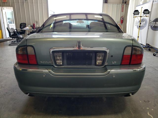 1LNHM86S64Y672078 - 2004 LINCOLN LS TEAL photo 6