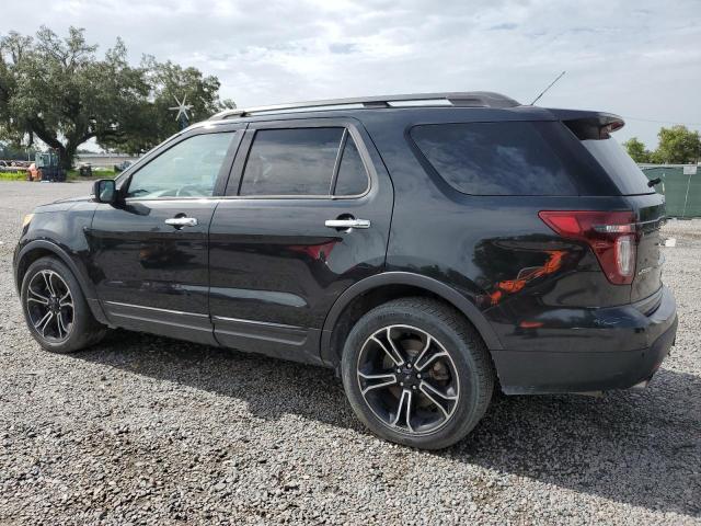 1FM5K8GTXEGB39237 - 2014 FORD EXPLORER SPORT BLACK photo 2