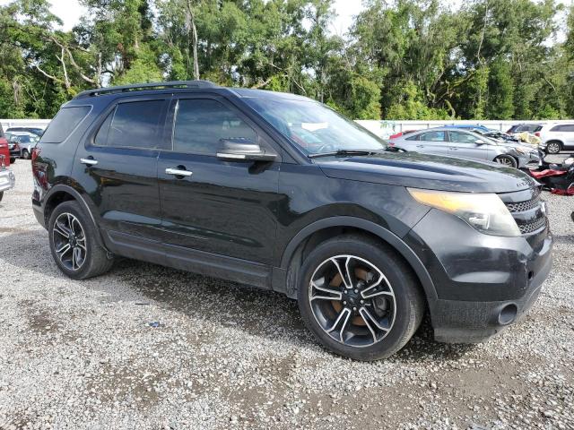 1FM5K8GTXEGB39237 - 2014 FORD EXPLORER SPORT BLACK photo 4